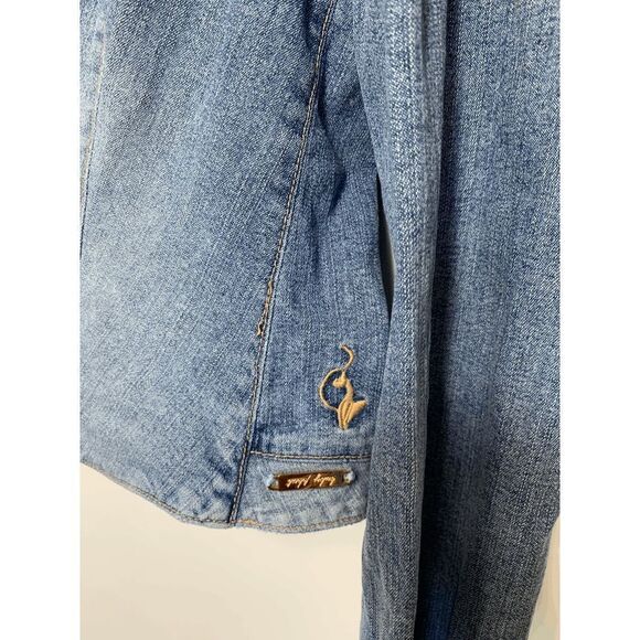 Vintage Baby Phat Crop Denim Jacket - Picture 4 of 9